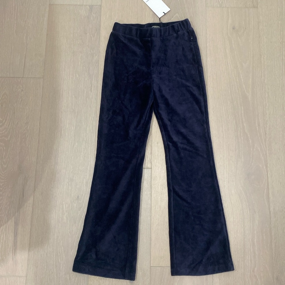 Blue velvet pants new with tags